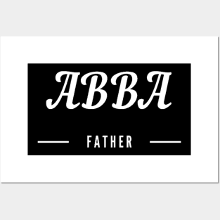 Abba Father Christian Shirt Design Posters and Art